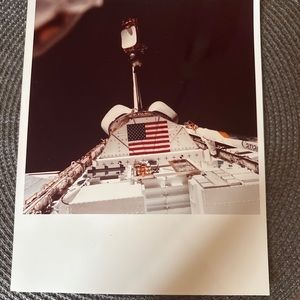 Official Photograph - NASA Challenger STS-8 on Kodak Paper